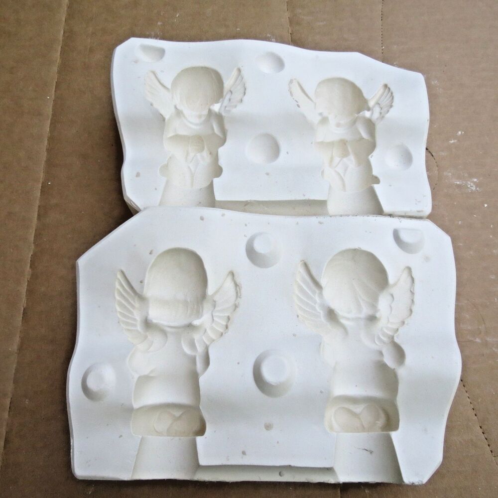 Duncan Standing Praying Angel Slip Mold #DM-544b